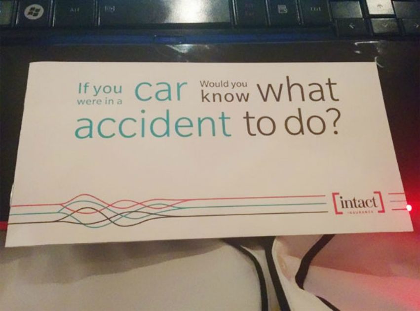 'If You Were in a Car, Would You Know What Accident to do?'