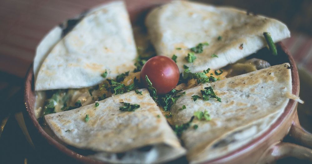 Spinach Quesadillas 