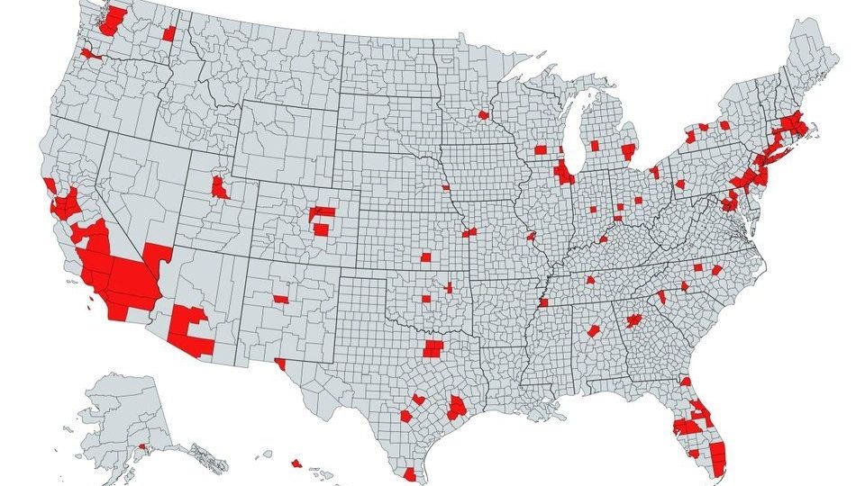 America's Population Density