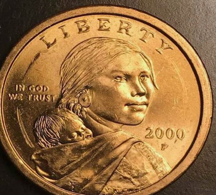 The  2000 Sacagawea 'Dollar with Errors' - $7,600