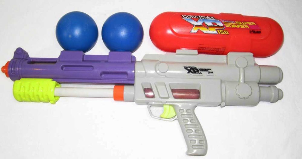 Vintage Super Soaker Gun